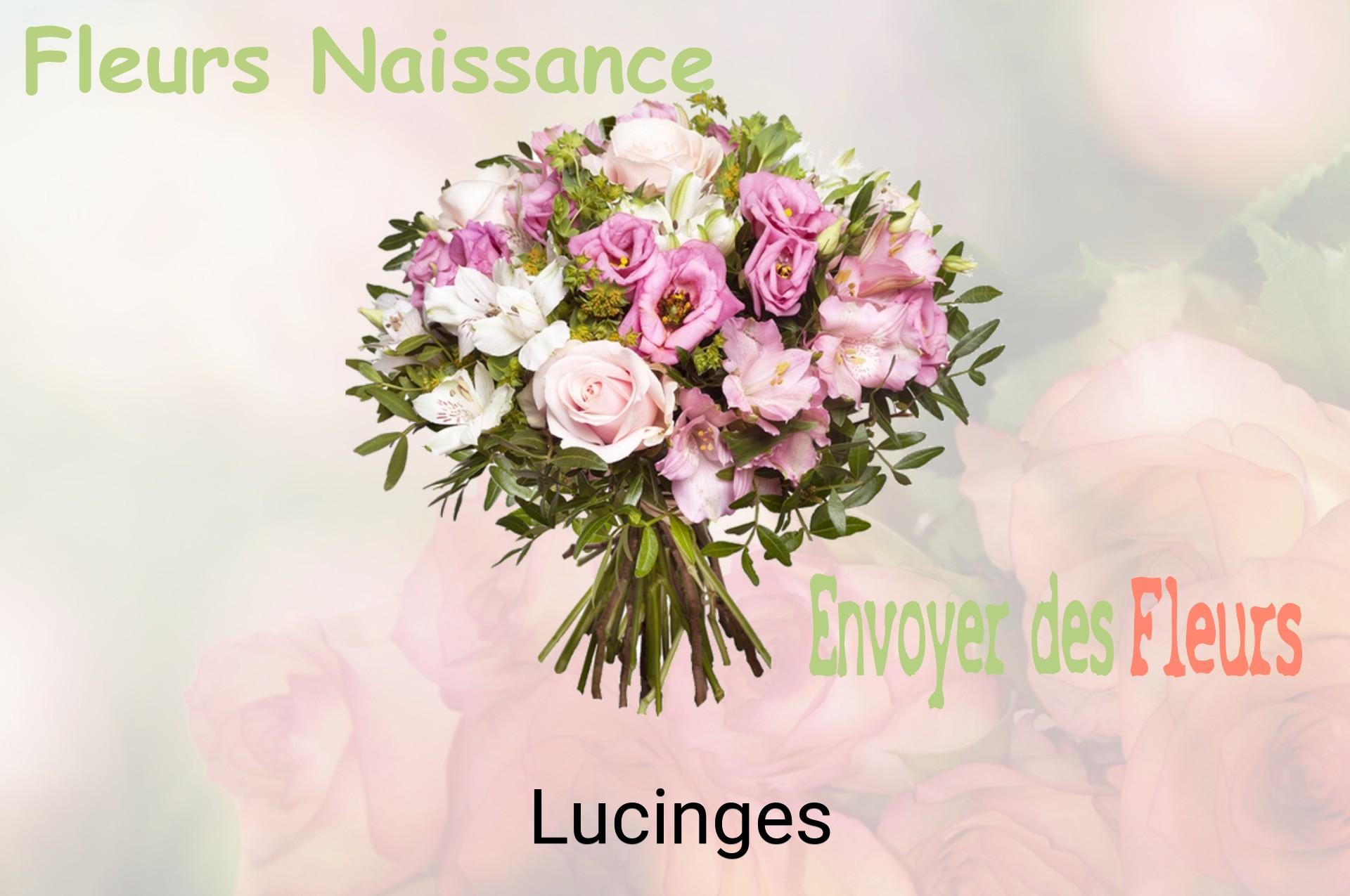 Bouquet de fleurs de naissance livré à Lucinges